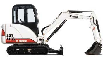 Rentals Compact Excavators